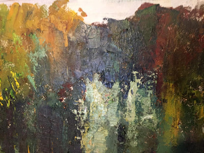 Oil painting Forest Titko Stepan Ilich