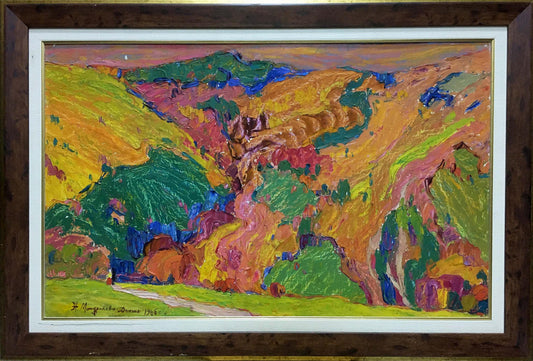 Oil painting Mountain landscape Mandrikova - Donchik Nadezhda Alekseevna