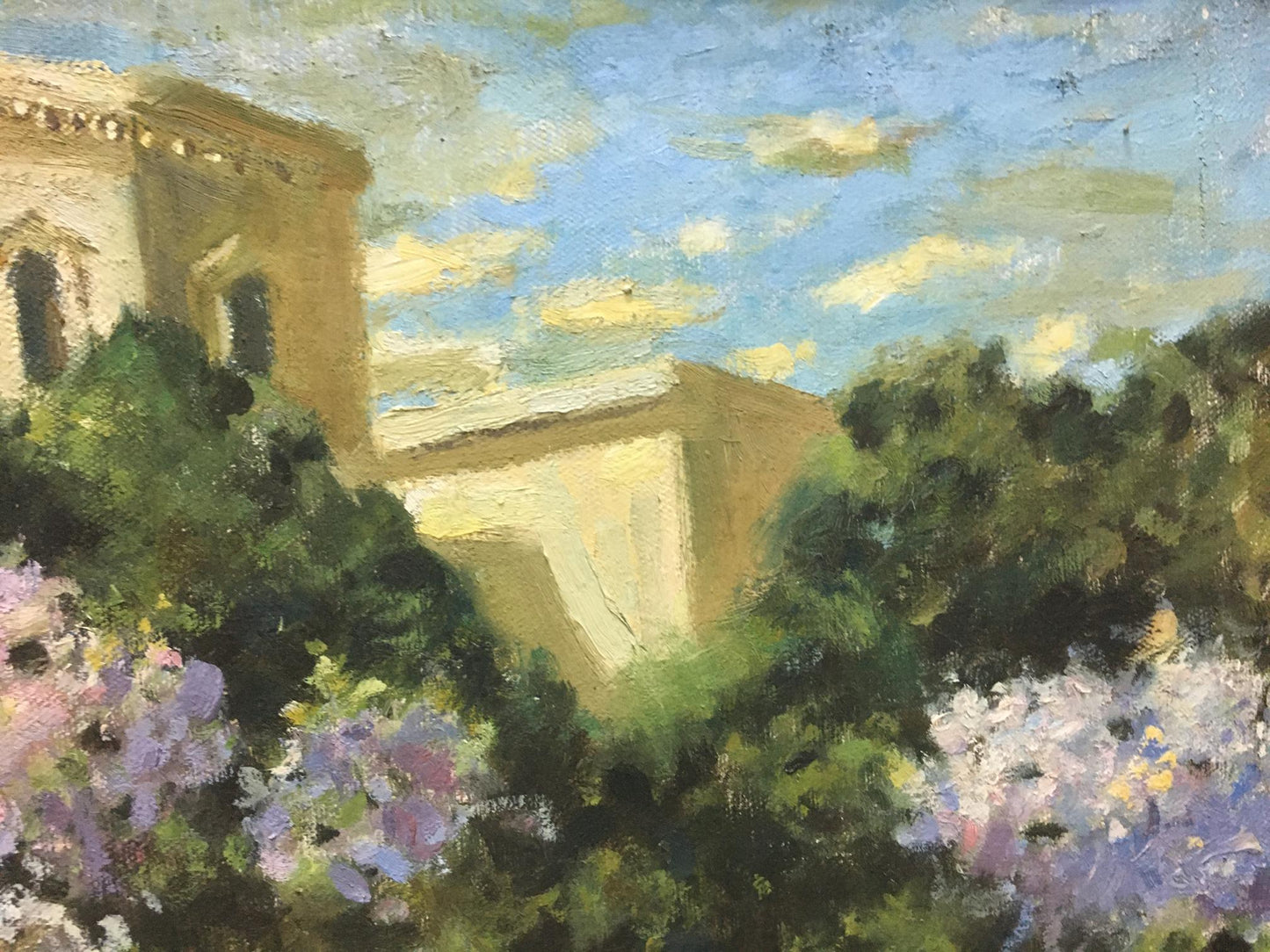 Oil painting Garden estate Dumenko Sergey Danilovich