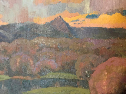 Oil painting After the rain Kudrin Viktor Petrovich