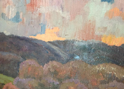 Oil painting After the rain Kudrin Viktor Petrovich