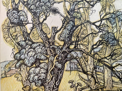 Pencil, Ink, painting End of August Litvinov Oleg Arkad'yevich