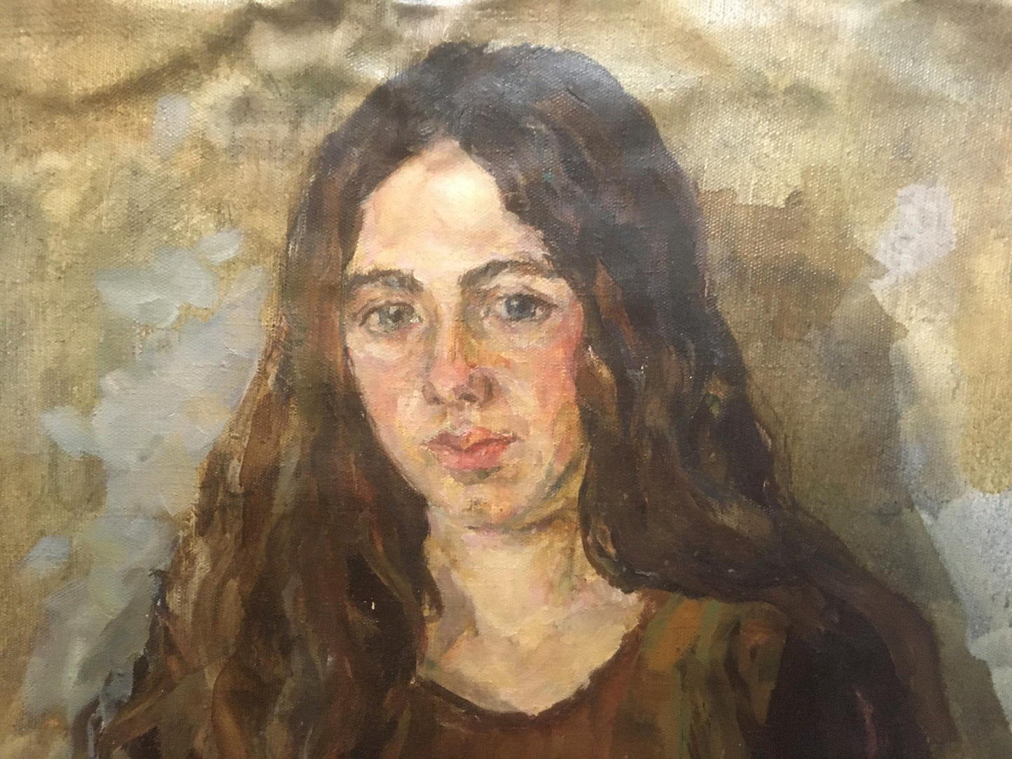Oil painting Portrait of a girl Palazhchenko Irina