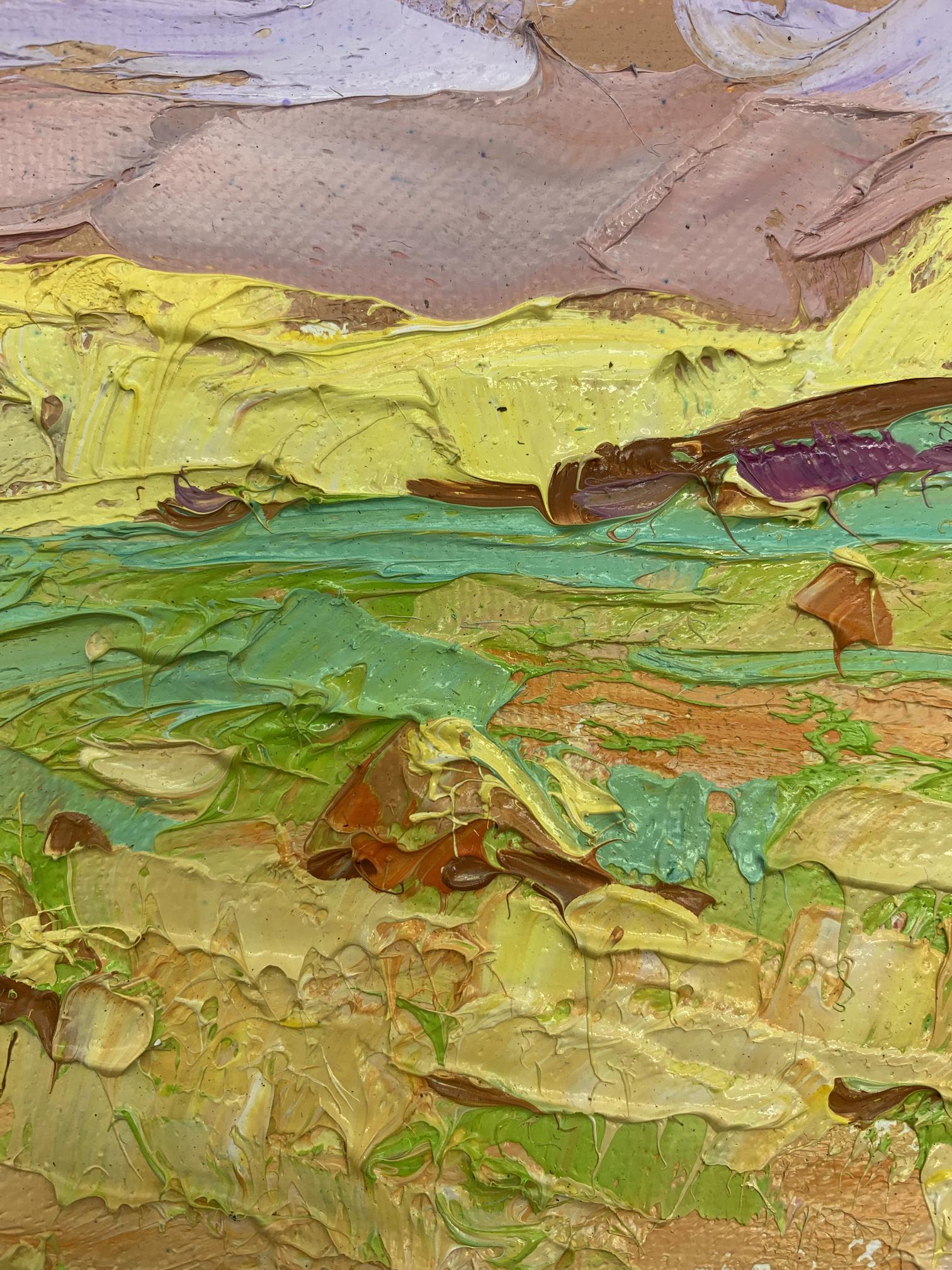 Oil Painting Summer Nature Landscape 