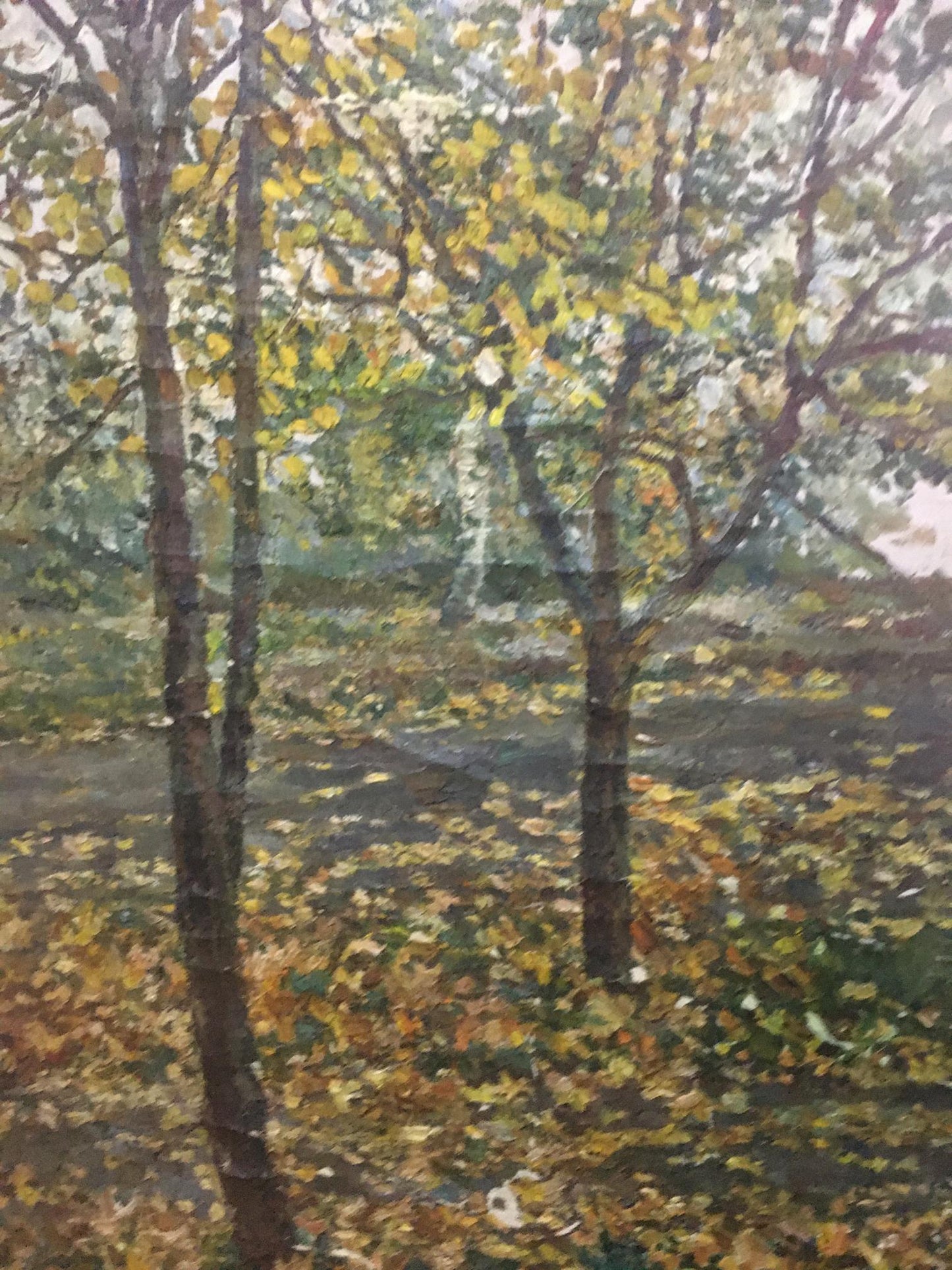Oil painting Fall has come Palazhchenko Irina