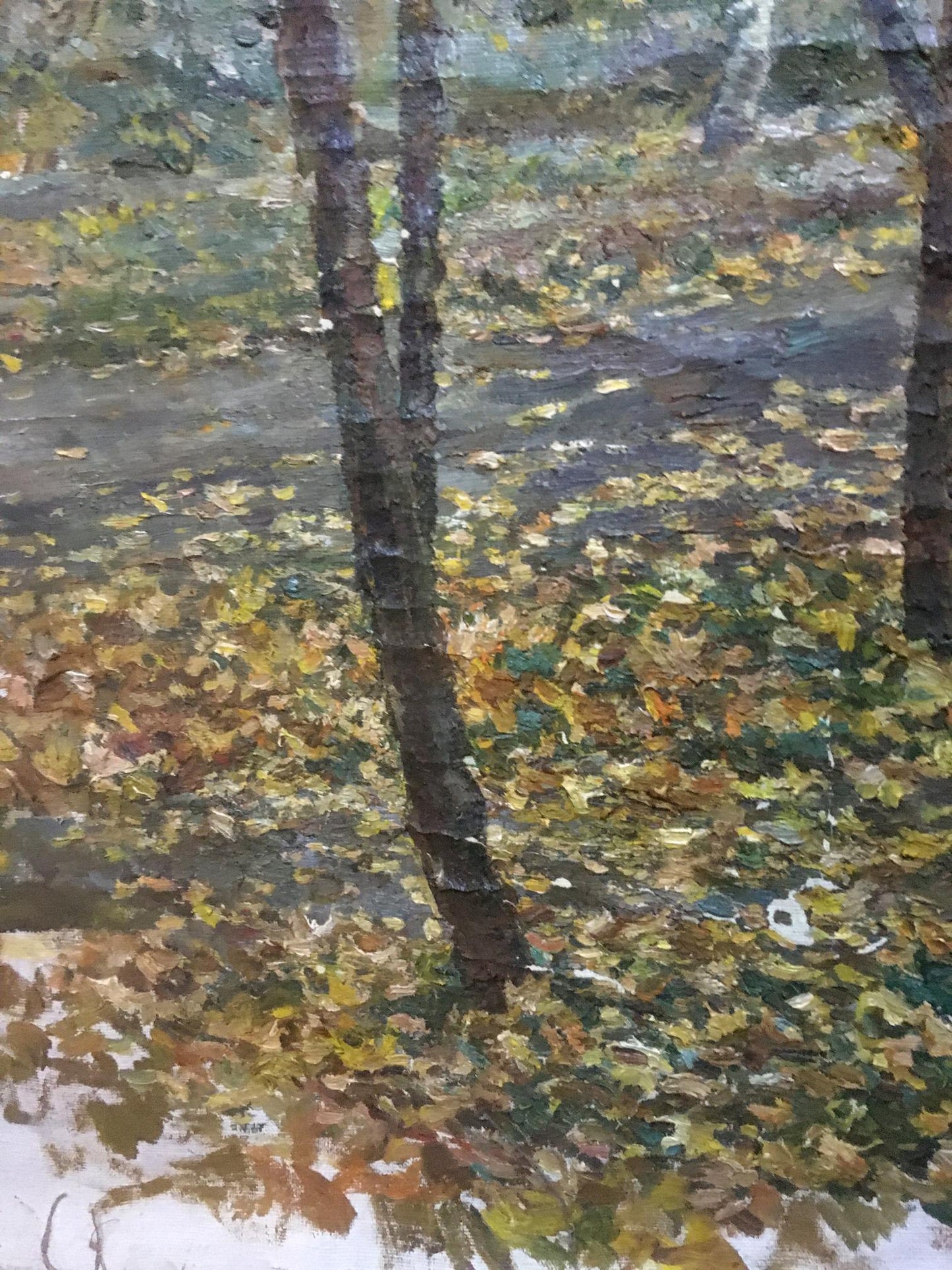 Oil painting Fall has come Palazhchenko Irina