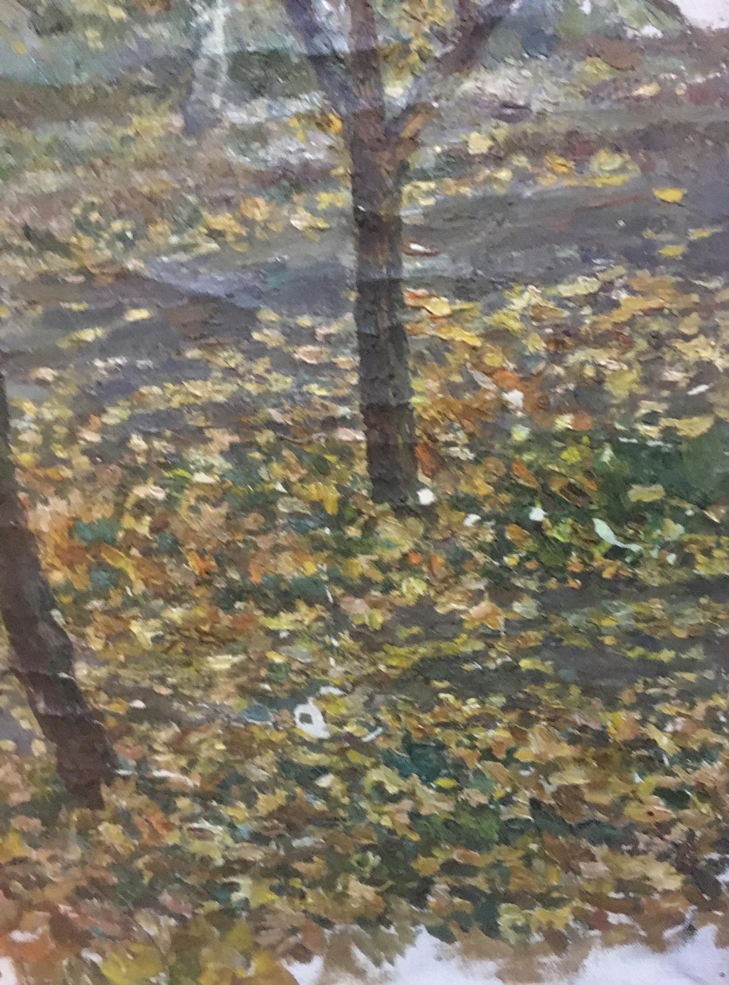 Oil painting Fall has come Palazhchenko Irina