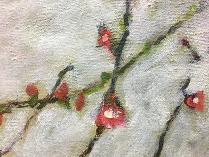 Oil painting Flowers are growing Volsky Petr Dmitrievich