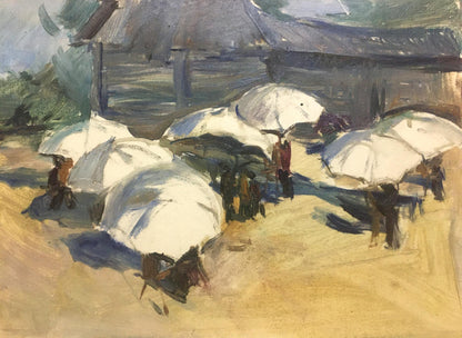 Oil painting On a rest Palazhchenko Irina