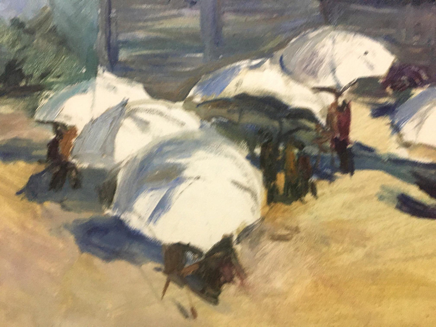 Oil painting On a rest Palazhchenko Irina