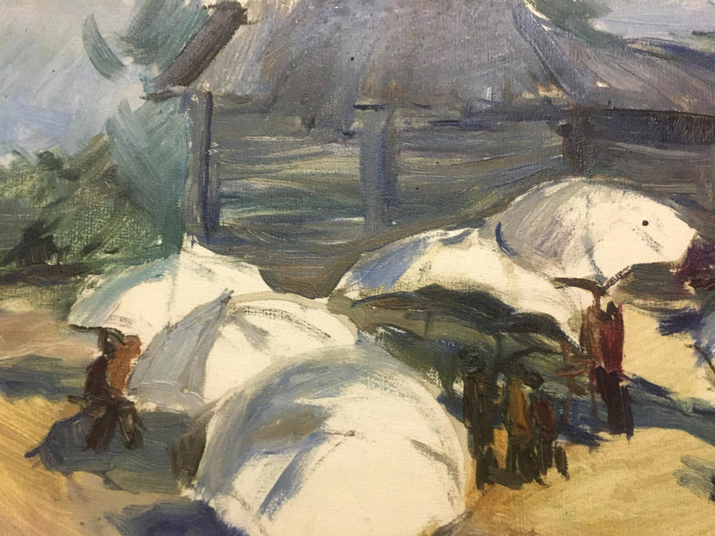 Oil painting On a rest Palazhchenko Irina