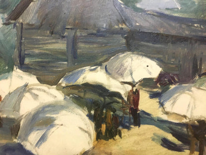 Oil painting On a rest Palazhchenko Irina