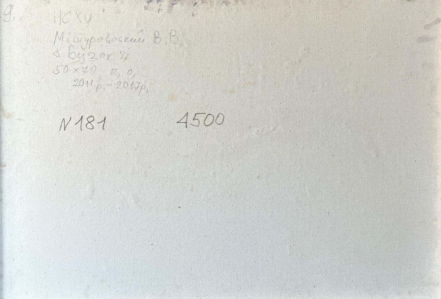 Backdrop of the painting 