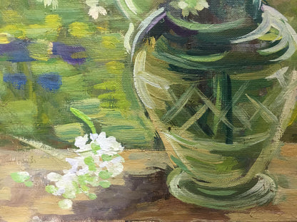 Oil painting Flowers Zorya (Zarya) Galina Denisovna