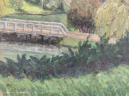 Oil painting Bridge  Zosenko Valeriy Kupriyanovich