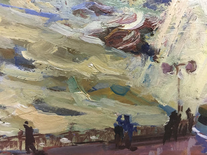 Oil painting Dam Kolosovsky Georgy Sergeevich