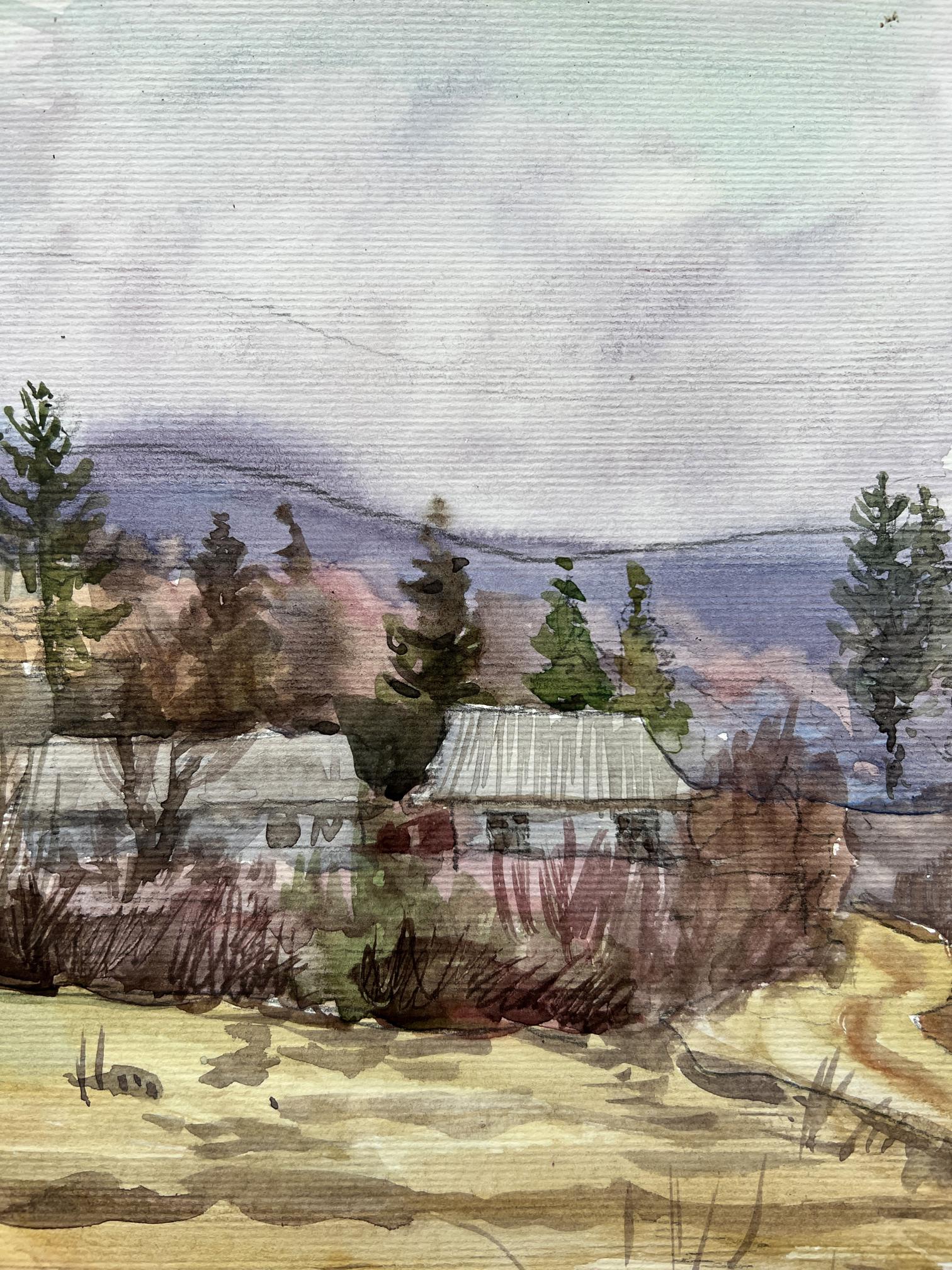 Mountain Rural landscape 