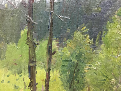 Oil painting Road to the forest Grigoryev Sergey Alekseevich