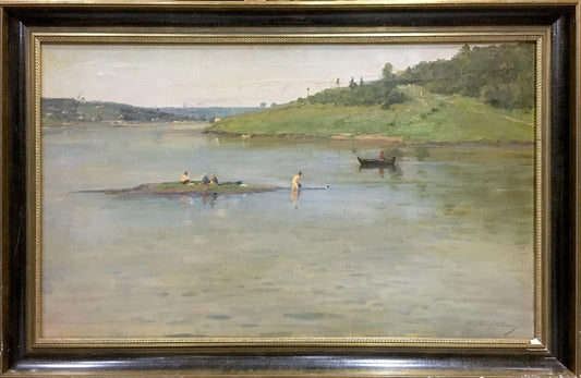 Oil painting Eye of Kaluga Fedorovich V.G.