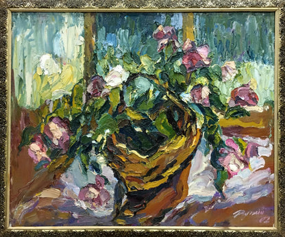 Oil painting Flowers Sergey Dupliy