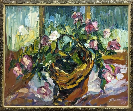 Oil painting Flowers Sergey Dupliy