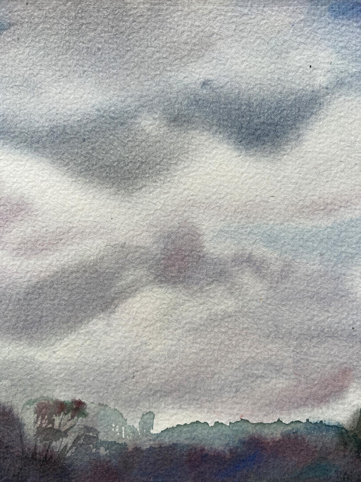 Watercolor painting Midsummer 