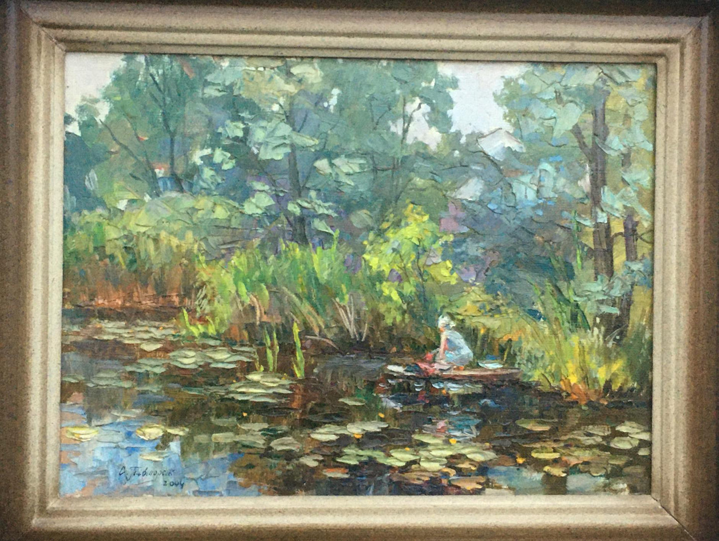 Oil painting Cleaning Pivtorak Sergey