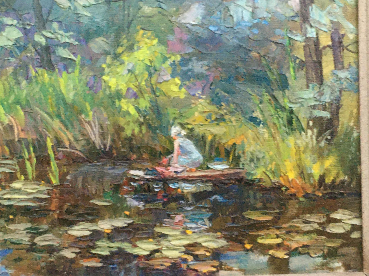 Oil painting Cleaning Pivtorak Sergey