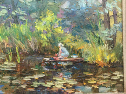 Oil painting Cleaning Pivtorak Sergey