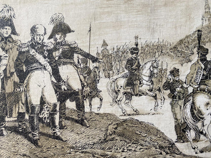 Ink, painting Battle of Smolensk Litvinov Oleg Arkad'yevich