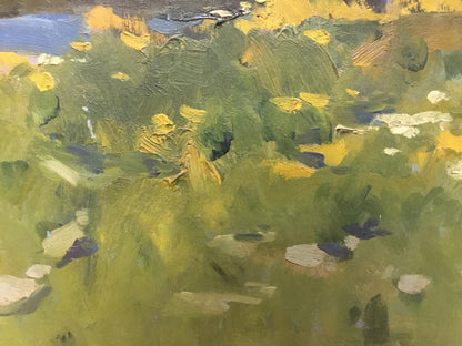 Oil painting In summer Polurezov G.I.