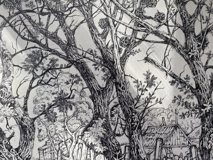 Ink, painting Abandoned corner Litvinov Oleg Arkad'yevich