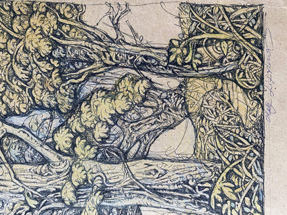 Watercolor, Ink painting Landscape Litvinov Oleg Arkad'yevich