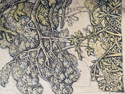 Watercolor, Ink painting Landscape Litvinov Oleg Arkad'yevich