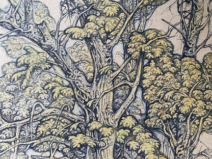 Watercolor, Ink painting Landscape Litvinov Oleg Arkad'yevich