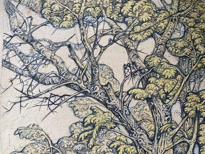 Watercolor, Ink painting Landscape Litvinov Oleg Arkad'yevich