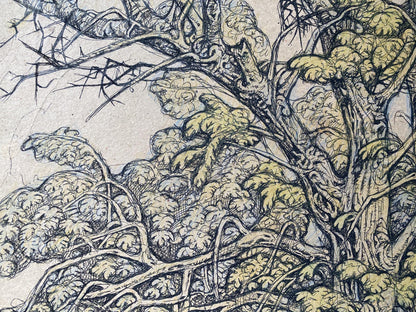 Watercolor, Ink painting Landscape Litvinov Oleg Arkad'yevich