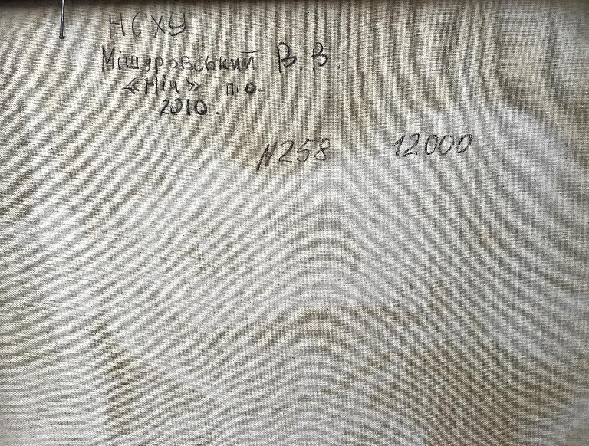Backdrop of the painting 