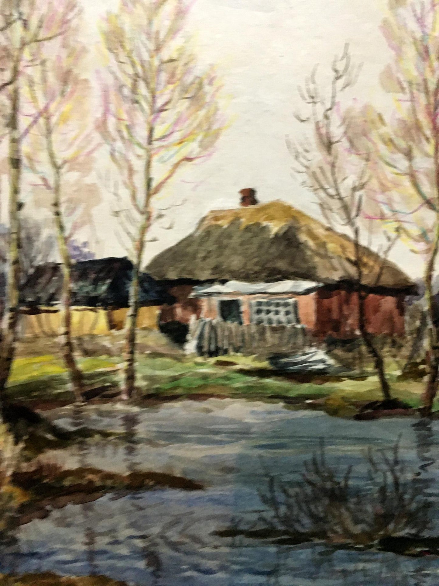 Oil painting After the rain Cherkas A.G.