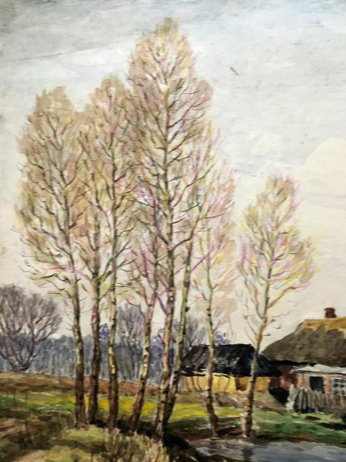 Oil painting After the rain Cherkas A.G.