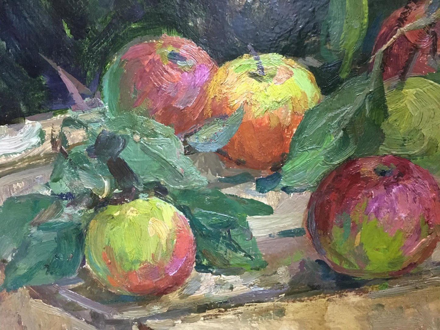 Oil painting Apples
