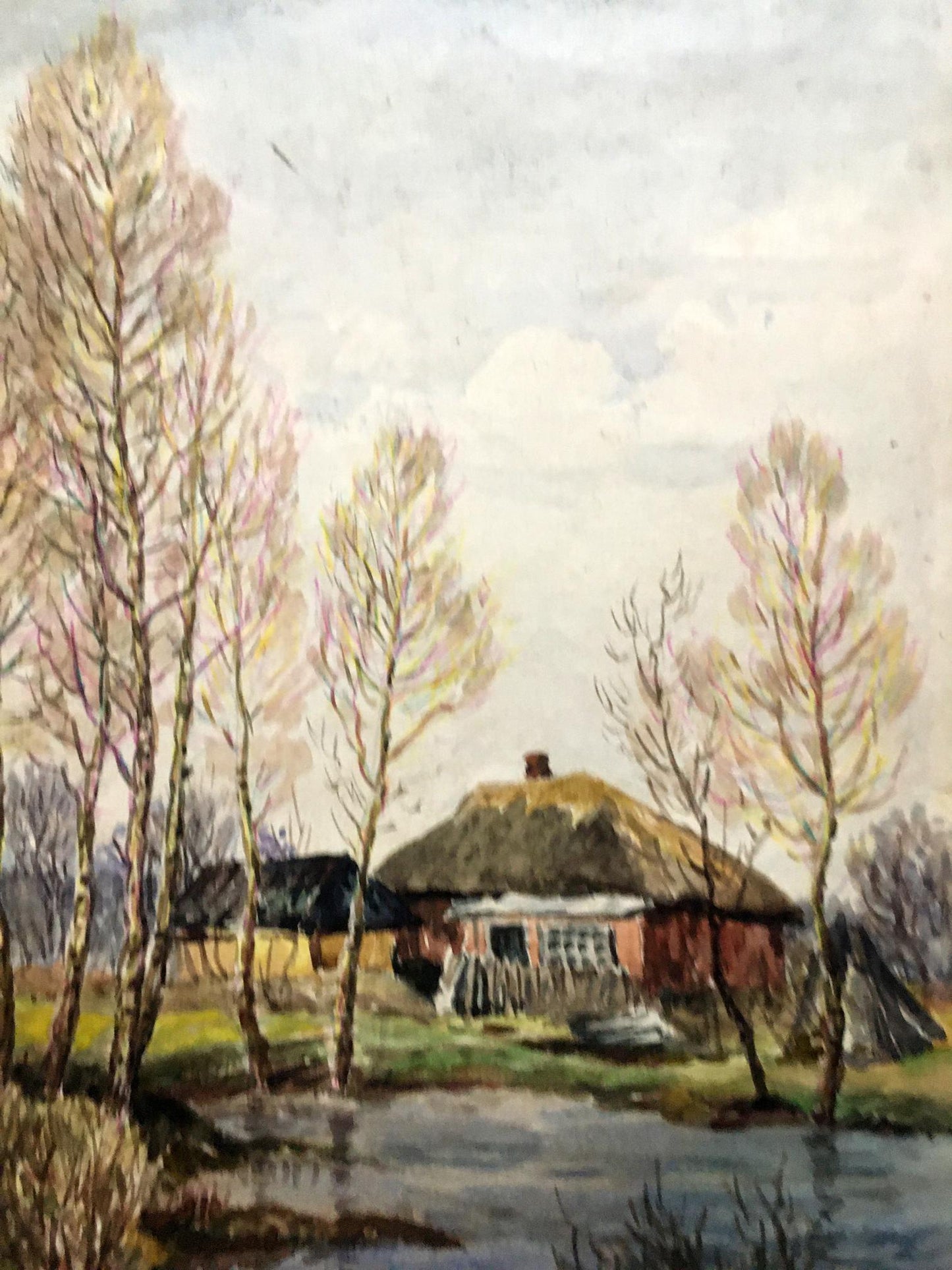 Oil painting After the rain Cherkas A.G.