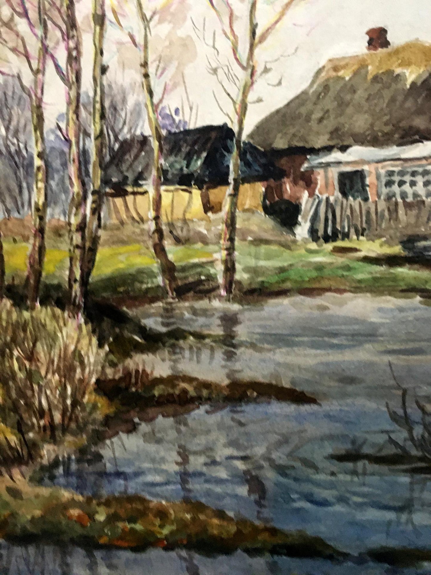 Oil painting After the rain Cherkas A.G.