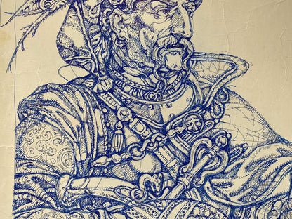Ink, painting Koshovy Litvinov Oleg Arkad'yevich