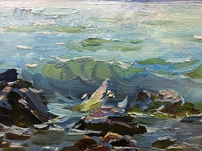 Oil painting Sea Art