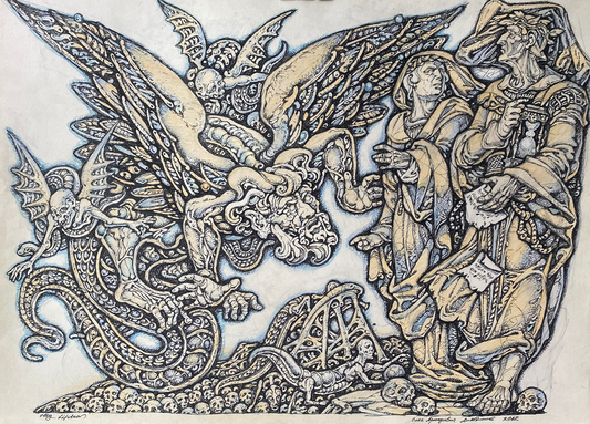pencil paitning Dante's buy