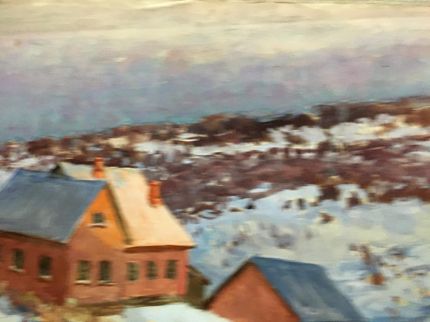 Gouache painting It's time Cherkas A.G.