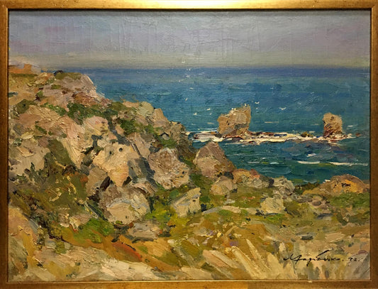 Oil painting Stone coast Khodchenko Lev Pavlovich