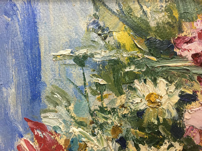 Oil painting Flowers Petr Volsky