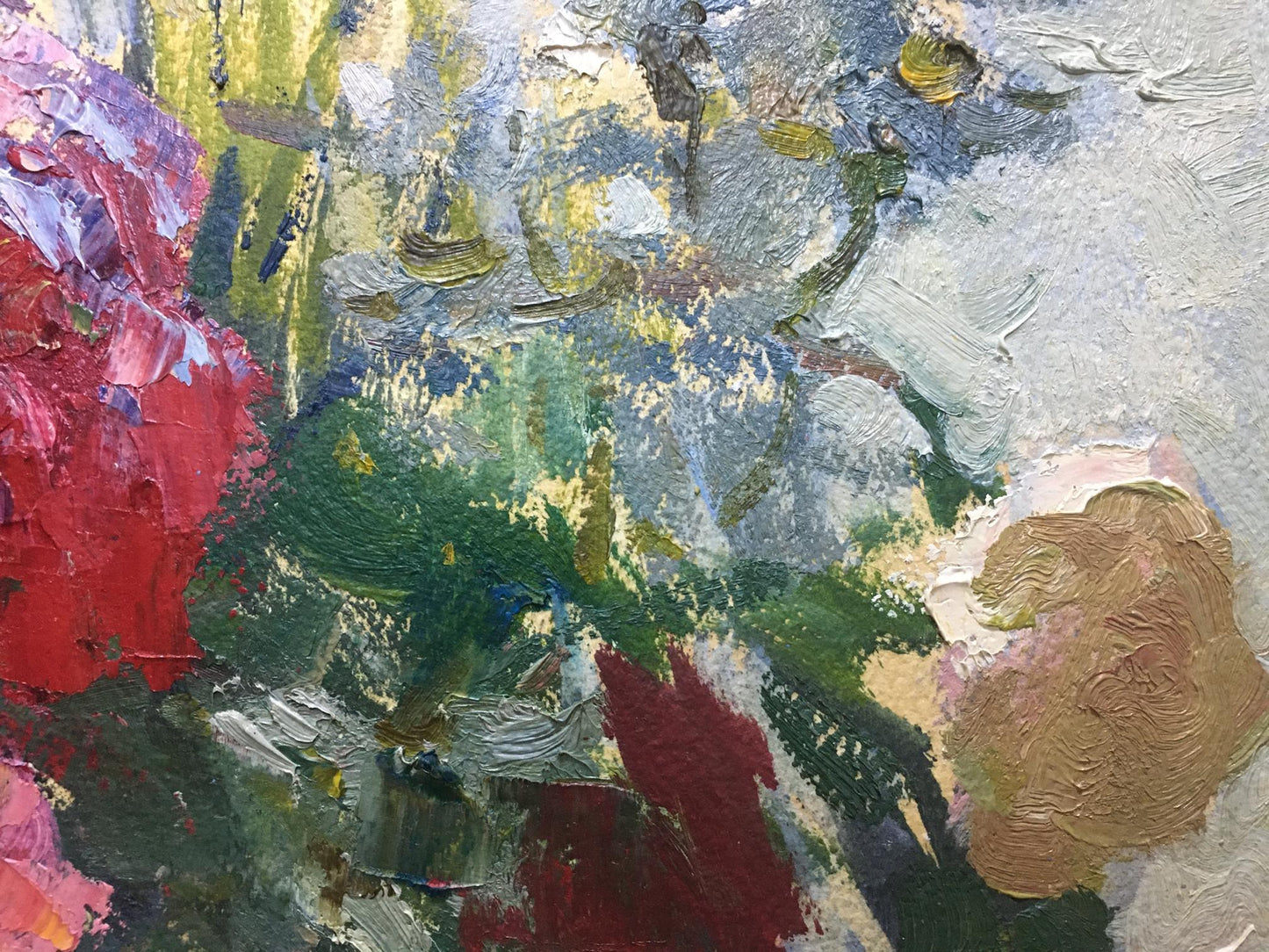 Oil painting Flowers Petr Volsky